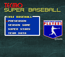 Tecmo Super Baseball screenshot 5 for Super Nintendo